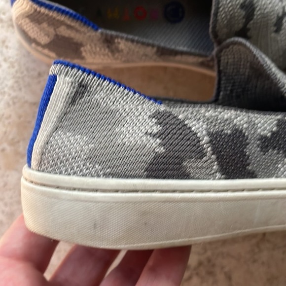Rothy’s The Kids Sneaker Grey Camo - Picture 7 of 15